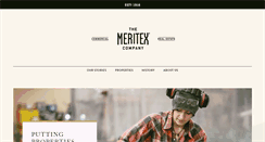 Desktop Screenshot of meritex.com